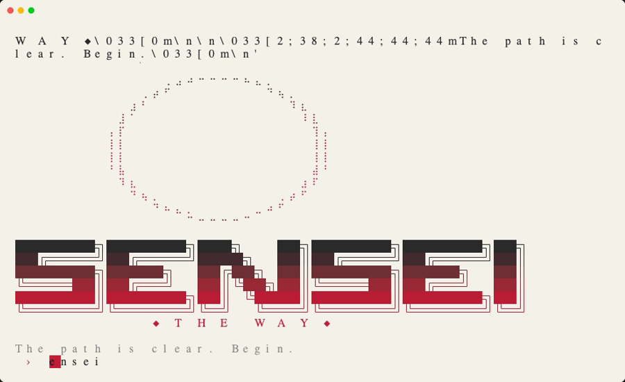 sensei